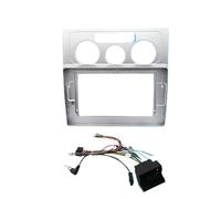 para VW para Touran 2004-2008 Instalación De Panel Frontal De Audio Y Reproductor De DVD De 10 Pulgadas CFCPKOYOZD(Only FrameA Cable)