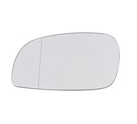 Para VW Para Touran 2006 2007 2008 Coche Con Calefacción Ala Izquierda Lado Derecho Espejo Retrovisor De Cristal 1T0857521D 1T0857522 HLWXMDZ(Left Dricer Side)