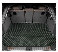 para VW para Touran L 6 Asientos 2016-2018 Estera Maletero Coche Almohadilla Antisuciedad Revestimiento Carga Accesorios Interiores Protector Maletero Coche(Black-Green)