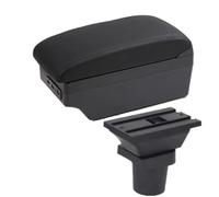 Para VW Para Up 2009 2010-2020 Compartimento De Reposabrazos Para Coche Consola Central Caja De Almacenamiento Accesorios Interiores RESPUNEKBAH(C2 black line 7USB)