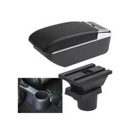 Para VW Para UP Accesorios De Coche Reposabrazos Caja Reposabrazos Caja De Almacenamiento(B2 black line NO USB)