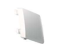 para VW Passat CC 2009-2012 3C8807241 3C8-807-241-B-GRU Tapa del Gancho de Remolque del Parachoques Delantero (Lado del Pasajero, Color Plata)