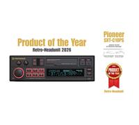 Pioneer Radio de coche SXT-C10PS 1-DIN Retro Bluetooth DAB+ USB AUX Ecualizador 13 bandas Smart Sync