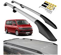 para VW T6 MULTIVAN 2015-2019 RIELES DE TECHO DIVIDIDOS SOPORTES EJES CORTA