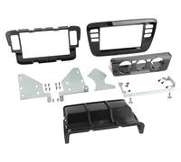 Para VW Up Radio De Coche Marco De Instalación Doble DIN 2-DIN Brillo Negro
