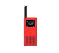 Para Walkie Talkie 2S Funda Protectora Funda de Silicona Interphone Carcasa Protectora Anti-CaíDa Accesorios,Rojo
