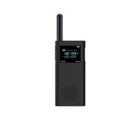 Para Walkie Talkie 2S Funda Protectora Funda de Silicona Interphone Carcasa Protectora Anti-CaíDa Accesorios, Negro