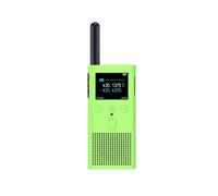 Para Walkie Talkie 2S Funda Protectora Funda de Silicona Interphone Carcasa Protectora Anti-CaíDa Accesorios,Verde