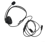 Para walkie Talkie Auricular para Kenwood de 2 pines para auriculares de tubo acústico encubierto para radio de seguridad Baofeng