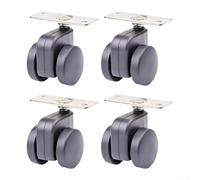 Para Weber 200300 Series Juego de ruedas de bloqueo para parrillas fabricadas en 2013 y todos los siguientes años de modelo