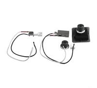 Para Weber Grill Ignitor Kit 67726 1819-51 1836-32 Piezas de repuesto para Spirit 200 300 Series Side Control Gas Grills 2007-2012 con botón Electrodo Wire Set