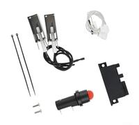 para weber Grill Juego de encendido con electrodo y alambre para weber | Se adapta a modelos Weber Silver, Gold, incluye electrodo, alambre, botón, tornillos