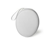 Para WH-1000XM5 QCY H3/H4 Estuche de Transporte EVA Estuche para Auriculares A Prueba de Golpes Impermeable Anticaída Plateado
