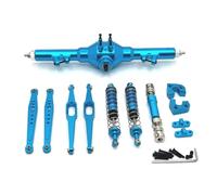 Para WLtoys 1/12 124006 12423 12427 12428 12429 Kit Actualización Metal Frágil Paquete Reparación Piezas Coche RC Accesorios Actualización Accesorios RC(SKY BLUE)