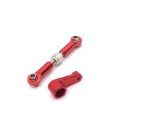 para WLtoys 1/14 144010 144001 144002 1/12 124016 124017 124018 124019 LC 1/14 RC Barra Direcció Metal Mejorada Brazo Servo 28 Dientes RC Piezas