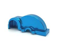 Para Wltoys 124006 12423 12427 12428 12429 1/12 Cubierta Engranaje Metal RC Auto Camiones Piezas Todoterreno Accesorios Actualizaciones Y Reemplazos Accesorio RC(Blue)