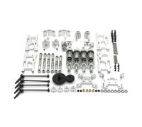 para WLtoys 124019144010 02 144001 1/12 1/14 Brazos De Suspensión Delantera/R Bloque De Dirección Varillaje De Dirección Amortiguador De Torre Piezas para RC