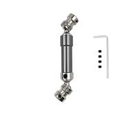 Para Wltoys 12427 12423 12428 12429 1/12 Eje Transmisión Trasero Metálico 80 Mm A 100 Mm Escala Coches RC Vehículos Oruga Accesorios Mejoras Reemplazos Y Accesorios coches RC(Gray)