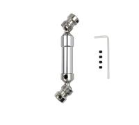 Para WLtoys 12428 12423 1/12 1 Eje Transmisión Trasero Metálico CVD De 80 Mm Coche RC Pista Corta Desierto Para Buggy Piezas(Silver)