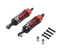 Para WLtoys 184011 A949 A959 A969 A979 K929 RC Car Parts Metal Upgrade Modification External Para Spring Hydraulic Shock Absorber Accesorios RC(Red)