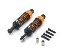 Para WLtoys 184011 A949 A959 A969 A979 K929 RC Car Parts Metal Upgrade Modification External Para Spring Hydraulic Shock Absorber Accesorios RC(Yellow)