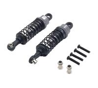 Para WLtoys 184011 A949 A959 A969 A979 K929 RC Car Parts Metal Upgrade Modification External Para Spring Hydraulic Shock Absorber Accesorios RC(Dark Grey)