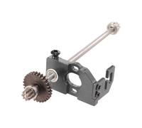 Para Wltoys 284131 284161 284010 K969 K989 K999 Eje Central Con Engranaje Metálico Motor Accesorio Actualización Modificación Coche RC Asiento Piezas Maquetas RC(Titanium)