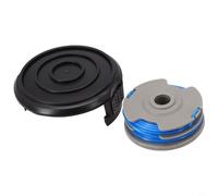 Para Worx Wa0037 Cubierta de bobina y Wa0014 Cap Kit de repuesto para Wg168 Wg184 Wg190 40v String Trimmer Plus para Florabest Prt550a1 Parts(A)