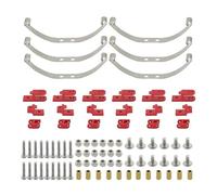 para WPL B1 B14 B16 B24 C14 C24 1/16 Acero Metálico para Hoja para Kit De Suspensión Resorte 6x6 4x4 Piezas Camiones Militares Piezas para RC