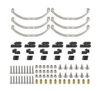 para WPL B1 B14 B16 B24 C14 C24 1/16 Acero Metálico para Hoja para Kit De Suspensión Resorte 6x6 4x4 Piezas Camiones Militares Piezas para RC