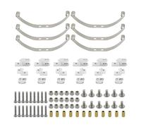para WPL B1 B14 B16 B24 C14 C24 1/16 Acero Metálico para Hoja para Kit De Suspensión Resorte 6x6 4x4 Piezas Camiones Militares Piezas para RC
