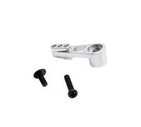 Para WPL C14 C24 B14 B16 B24 B36 Para MN D90 D91 D96 99S Para WLtoys 12428 12429 A959 A949 A969 A979 K929 Brazo Servo De 25T Mejorado Metal Piezas Maquetas RC(Silver)