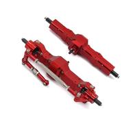 Para WPL C14 C24 B14 B24 B16 B36 Para Feiyu Kit Montaje Eje Delantero Trasero Metal RC Piezas Actualización Coche Accesorio Modelo Ejes Juguetes RC