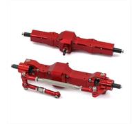 Para WPL C14 C24 B14 B24 B16 B36 Para FeiYu Kit Repuestos Coche RC Con Ejes Delantero Trasero Metálicos Embly Accesorio Reparación Modelo Rojo Ejes Juguetes RC