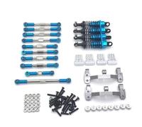 para WPL C14 C24 para JJRC FY para Henglong 1/16 Carro Metal Asiento Amortiguador Kit Juntas Piezas Actualización Coche Control Remoto Amortiguador Ajustable RC