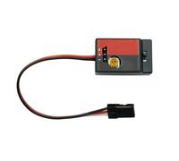 para WPL D12 D22 D32 D42 D12 para Mini para LDRC AE86 A86 A86P LD1801 LD1802 Giroscopio Auxiliar De Deriva RC Accesorios De Piezas De Mejora De Coche Piezas