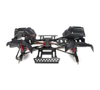Para Wrangler Para SCX10 1/10 Transmisión 2 Velocidades Kit Chasis Marco Con Deslizador Roca Carrocería Distancia Entre Ejes Guardabarros Protectores RC Crawler 313 Mm Piezas Mejora RC(Chassis Set)