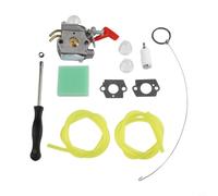 Para wt-458 carburador para Homelite A04445A ST145 ST155 recortadora de setos desbrozadora 22cc 34cc 36cc kit de reparación de motor metal