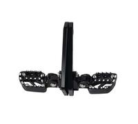 para X-ADV 750 para XADV750 para X-ADV 750 2021-2024 Reposapiés Plegables para Motocicleta Reposapiés Traseros Pasajero Reposapiés Delanteros(Negro)
