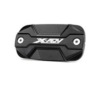 para X-ADV 750 XADV 750 300 1000 2017-2024 Accesorios Motocicleta Tapa Tanque Líquido Frenos Delantero Tapa Puerto Llenado Tapones Aceite Freno Motocicleta(Negro,1)