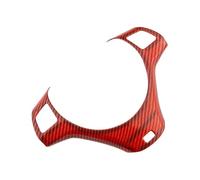 Para X1 E84 2009-2016 Accesorios Para El Coche Panel Del Volante Decoración Cubierta Embellecedores Adhesivos AJOHBM(Red Style A)