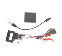para X1 E84 2010-2015 Radio Coche 10,1 Pulgadas, Estéreo Android Reproductor MP5 Marco Carcasa Unidad Principal 2 DIN Kit Embellecedor(Cable and canbus)