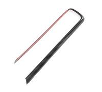 Para X1 U11 2023-2024 Adhesivo Decorativo Interior Para La Consola Central Del Coche Reposabrazos Guantera Tira Embellecedora Lateral Pegatina RESPUNEKBAH(Carbon Fiber look)