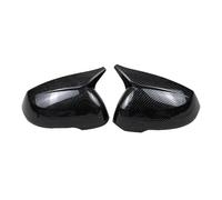 Para X1 U11 U12 2023 2024 LHD Retrovisor Lateral Puerta Espejo Cubierta Ala Tapa Carcasa Embellecedora Carbono/Negro Brillante Autopartes Tapas Retrovisor(Carbon Look)