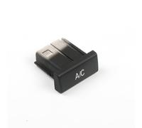 Para X3 F25 2014-2017 X4 F26 2013-2018 ABS Coche Ac Aire Acondicionado Botón Lentejuelas Decoración Cubierta Embellecedora Coche Interior(Matt Black-D)