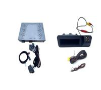 para X3 F97 G01 2016-2024 para EVO Pantalla Plug & Play HD Vista Trasera Delantera Respaldo Kit Cámara Marcha Atrás Cámara Visión Trasera(Trasero,MT)