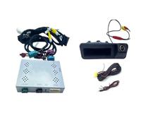 para X3 F97 G01 2016-2024 para MGU Pantalla Plug & Play HD Vista Trasera Delantera Respaldo Kit De Cámara Marcha Atrás Cámara Visión Trasera(Trasero,AT)