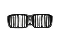 para X3 G01 G08 X4 G02 2022-2024 para SDrive20i para XDrive20i M40i Parrilla Delantera Parachoques Rejilla Tuning Malla Central Delanteras Tipo Riñón(Glossy Black 2 Line)