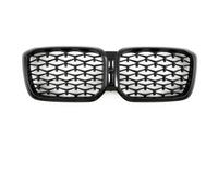para X3 G01 G08 X4 G02 2022-2024 para SDrive20i para XDrive20i M40i Parrilla Delantera Parachoques Rejilla Tuning Malla Central Rejillas Delanteras(Glossy Black 1 Line)