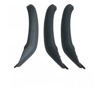 Para X3 Para X4 Para F25 Para F26 2010-2016 Cubierta Exterior Manija Puerta Pasajero Izquierdo Derecho Automóvil Moldura Cuero Coche Maneta Interior Lado(LHD Black Set)